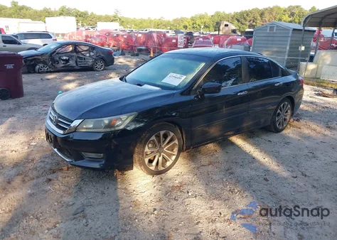 2013 Honda Accord Sport из США, поврежденный, VIN 1HGCR2F5XDA199593